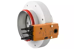 Brandklep rond compact 100 mm servomotor 230V - E-FDC DD M230 D100