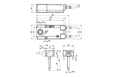 Brandklepservomotor 230V, 18 Nm, open/dicht - E-BF230T