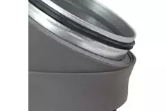 Thermoduct geïsoleerde bocht 30 graden diameter 250 mm