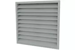 Buitenmuurrooster gegalvaniseerd staal 300x300