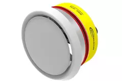 Clapet coupe-feu circulaire 100 mm avec soupape de ventilation - E-BFDC V EI60S D100