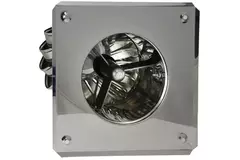 Windgedreven dakventilator Cowl 200 mm RVS inclusief plakplaat - 115m3/h