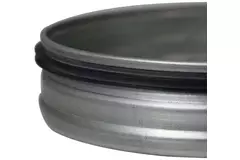 Spiro deksel Ø 315mm voor spirobuis - Gegalvaniseerd
