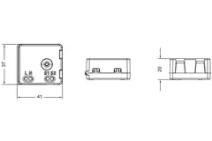 Duco schakelcontact RF/230V