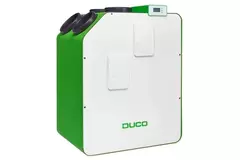 Duco WTW DucoBox Energy 570 2ZH - 2 zone sturing met heater - links - 570m³/h