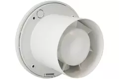 Badkamer ventilator rond Ø 100 mm wit - timer en vochtsensor - EA100HT