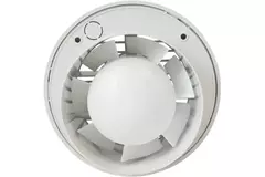 Badkamer ventilator rond Ø 100 mm wit - timer en vochtsensor - EA100HT