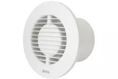 Badkamer ventilator rond Ø 100 mm wit - timer en vochtsensor - EA100HT