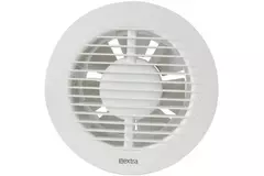 Badkamer ventilator rond Ø 125 mm wit met timer en vochtsensor - EA125HT