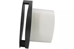 Badkamer ventilator rond Ø 125 mm antraciet - design EAT125A