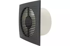 Badkamerventilator Ø 100 mm Antraciet - standaard EE100A