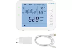 CO2 Meter EnviSense met datalogger - inclusief digitaal dashboard