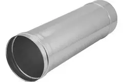Kachelpijp Ø 300 mm RVS enkelwandig - L = 500 mm