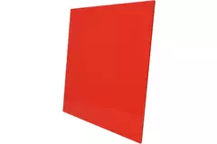 Air Roxy badkamerventilator met aansluitdiameter 125 mm - kunststof front rood
