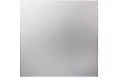 Badkamer ventilator Ø 100 mm met timer - glazen front satijn zilver