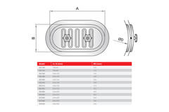 Inspectieluik  630mm ronde buizen - IDC630