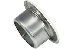 Ventilatie afvoer ventiel 125mm metaal - E-DVS125 RAL9010