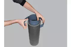 Accouplement Ubbink Aerfoam 125 mm