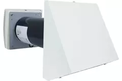 Decentrale WTW  HRU wall Ø100 met 25 m³/h - HRU-WALL-100-25-PEG