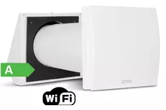 Decentrale WTW HRU wall met Wi-Fi module 60 m³/h - Ø150 - HRU-WALL-WI-150-60