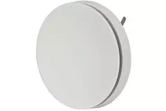 Ventilatie toevoerventiel kunststof 160 mm RAL  9003 met klemveren en schone sector - I-Valve Rondo 160