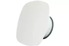 Imaginair RLV ventiel vierkant Ø 125 mm  - montageveren + ring - wit