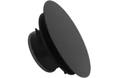 Imaginair RLV ventiel groot Ø 125 mm  - montageveren + ring - zwart