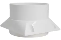 Vent-Axia kit met tuit Ø 180 mm - Ø 200 mm - Kinetic kit