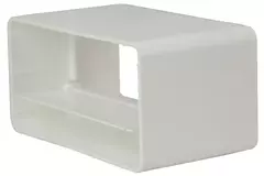 Clapet anti-retour rectangulaire en plastique 110 x 55 - KV