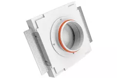Ergovent instucbaar frameloos ventilatieventiel vierkant 100 mm