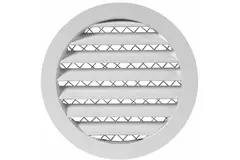 Aluminium rooster Ø100 wit - MRA100W - RAL9016