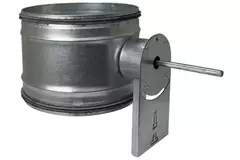 Motorbediende regelklep Ø 200mm voor spirobuis