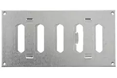 Metalen rooster verstelbaar 200x100 gegalvaniseerd - MR2010RZn
