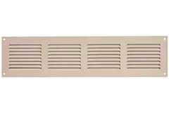 Metalen rooster 400x100mm beige - MR4010Y