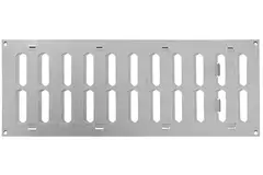 Metalen rooster verstelbaar 400x150 gegalvaniseerd - MR4015RZn