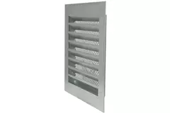 Grille métal industriel 150 x 200 mm zinc - MRF1520Zn