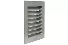 Grille métal industriel 150 x 200 mm zinc - MRF1520Zn