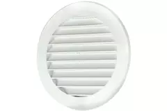 Schoepenrooster diameter: 100mm wit - VR100