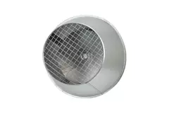 Deflectorkap rond 200 mm sendzimir verzinkt