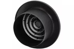 Rond ventilatierooster grill Ø125 mm antraciet - NGA125A