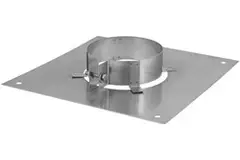 Deckenplatte Durchmesser 130 mm mit Halterung I304 (D0,8)