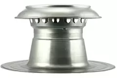 Platdakontluchting Vent-Alu 2000 dubbelwandig 200mm