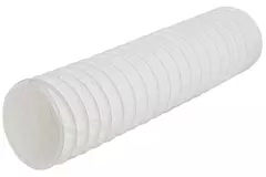 PVC 125 mm flexibele witte slang - 6 m