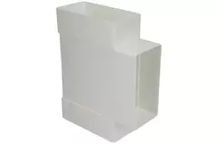 Té rectangulaire en plastique 110 x 55 - KT