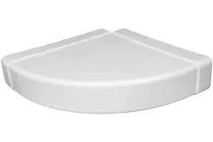 Rechthoekige kunststof horizontale 90° bocht 220x90mm - KLH29-90