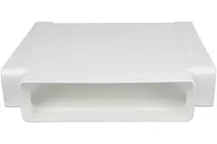 Rechthoekig kunststof T-stuk 220x90mm - KT29