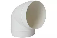 Ronde kunststof 90 ° bocht diameter: 150 mm AL150-90