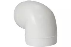 Ronde kunststof 90 ° bocht diameter: 125 mm AL125-90