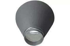 Thermoduct 13mm verloopstuk 400-355mm geisoleerd