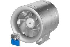 Buisventilator 450 mm mixed-flow ETALINE 9700 m³/h - EL 450 EC O 01